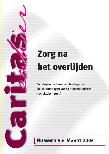 Zorg na het overlijden - Caritas