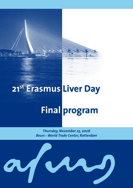 final program final program 21st erasmus Liver Day 21st erasmus ...