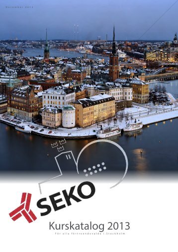 Kurskatalog 2013 - Seko