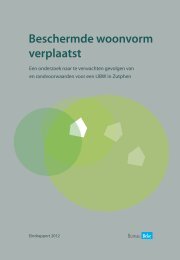 Beschermde woonvorm verplaatst - Dorpsraad Eefde