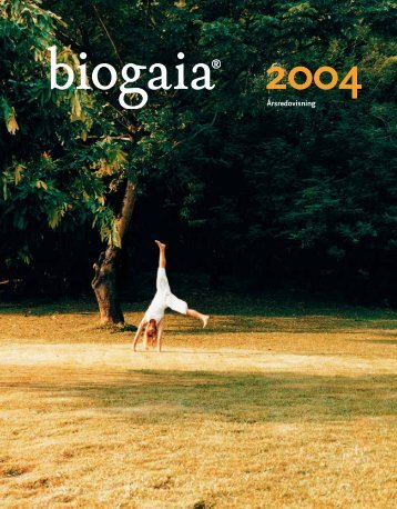 BioGaia AB årsredovisning 2004