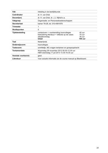 1 RSM Erasmus University - Rotterdam School of Management