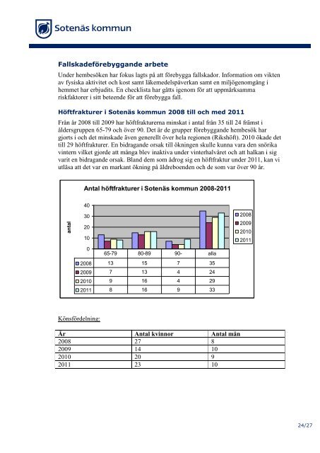 Slutrapport Förebyggande hembesök 2008-2012 - Sotenäs kommun