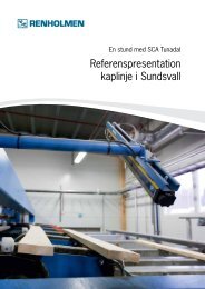 Referenspresentation kaplinje i Sundsvall - Renholmen.se