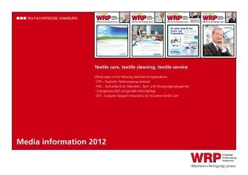 Media information 2012 - beim SN-Fachpresse Verlag