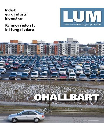 oHÅLLBArt - Humanekologi Lunds universitet
