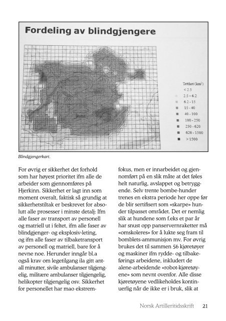 3-2011 ARTILLERI - TIDSSKRIFT - Artilleriets offisersforening