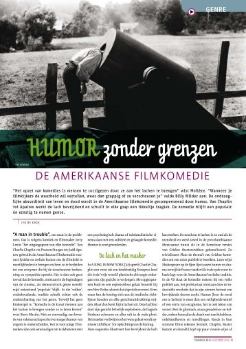 [PDF] Humor zonder grenzen - De Amerikaanse ... - Filmmagie