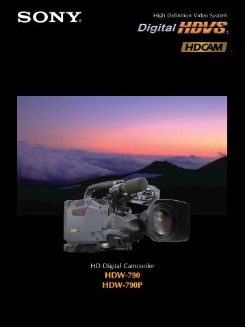 HDW-790 HDW-790P