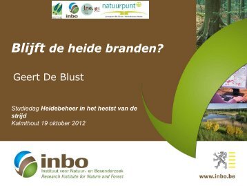 Blijft de heide branden? - Natuurpunt