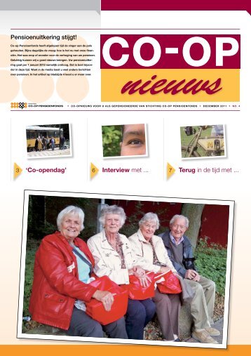 CO-OP nieuws december 2011 - Co-op Pensioenfonds