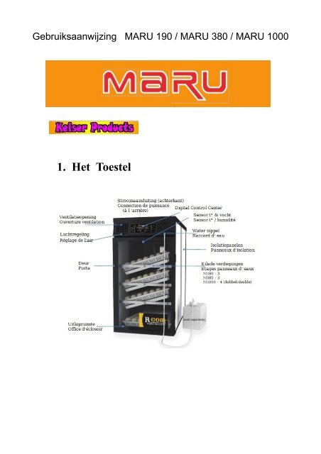 MARU MANUAL (Ned)