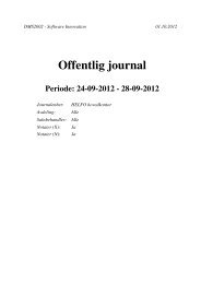 Offentlig postjournal uke 39 (pdf) - Helfo