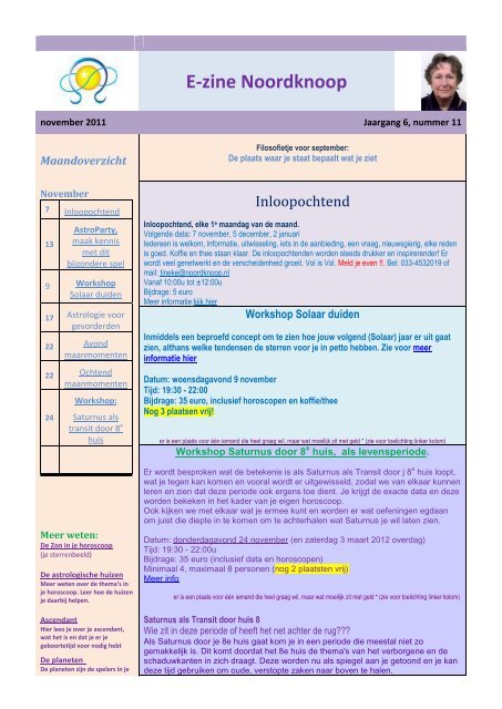 E-zine Noordknoop - Xs4all