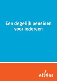 Een degelijk pensioen voor iedereen - Ethias