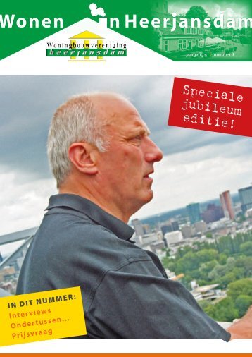 Speciale jubileum editie! - woningbouwvereniging Heerjansdam