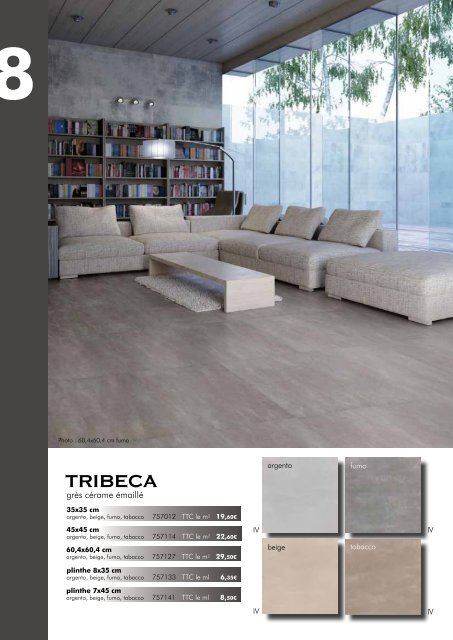 Catalogue Carrelage 2013 - Chausson Matériaux