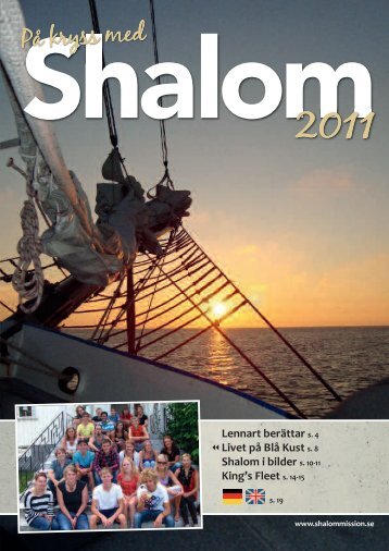 På kryss med - Shalom Mission