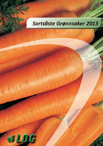 Sortsliste grønnsaker (pdf) - LOG AS