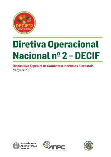 Directiva Operacional Nacional nº 2/2012 - Bombeiros Voluntários ...