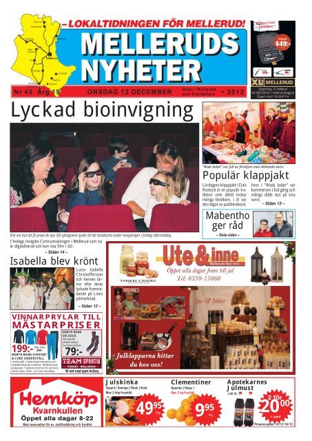 Mssan flyttad frn Gunnarsns till. rs kyrka). Ons 20/2 Grattis vr goa, glada tjej. Ella som fyller 3 r i dag. missbrukare att f trffa andra i. Melleruds kommun - Melleruds Nyheter