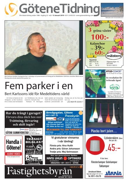 Vecka 2 - Götene Tidning