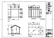 Lekstuga Ina A01 planer, sektion - Silvan