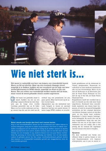 DOWNLOAD PDF DOCUMENT - Wie niet sterk is...