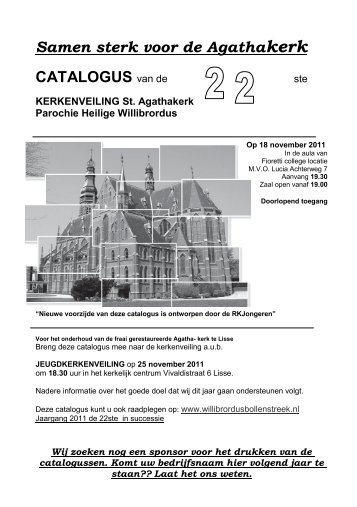 Agathacatalgus 2011 boekje def low.pdf - willibrordusbollenstreek.nl