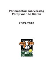 complete versie - Partij voor de Dieren