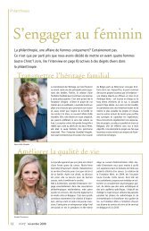 S'engager au féminin - Banque Degroof