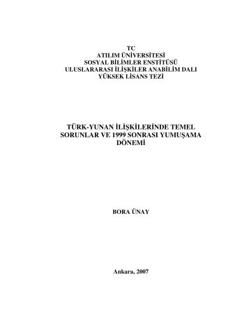 Ankara, 2007 - Fırat Üniversitesi Personel Bilgi Sayfası