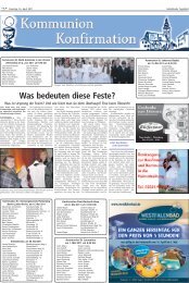 Was bedeuten diese Feste? - Süderländer Tageblatt