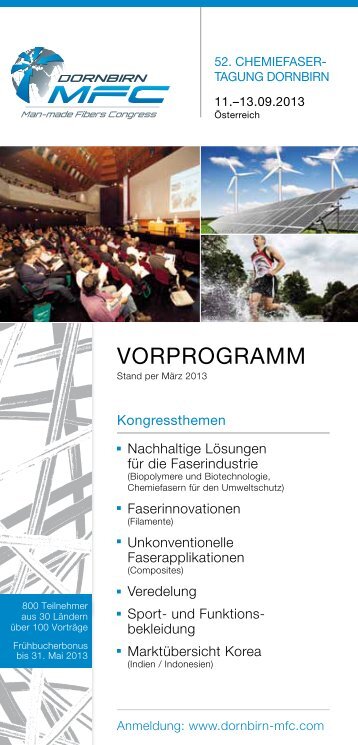 VORPROGRAMM - Kelheim Fibres GmbH