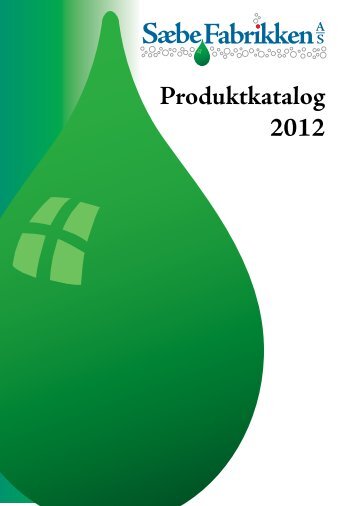 Produktkatalog 2012 - Saebefabrikken