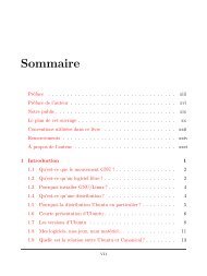 Table des matières - Framabook