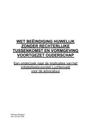 WET BEINDIGING HUWELIJK ZONDER RECHTERLIJKE ... - f4j.be