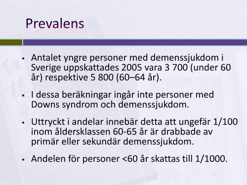 Bemötande av personer med demenssjukdom