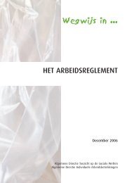 Wegwijs in het arbeidsreglement.pdf. - ABVV UZ Brussel