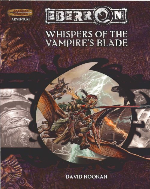 D&D 3.5 - Eberron - Whispers of the Vampire's Blade.pdf - Kaos ...