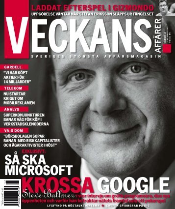 sÅ ska mIcrosoft - Veckans Affärer