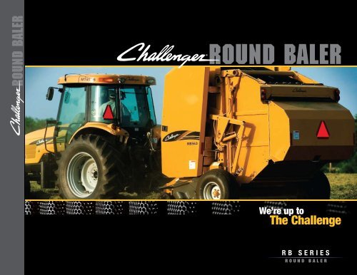 Ound bale round baler - Challenger