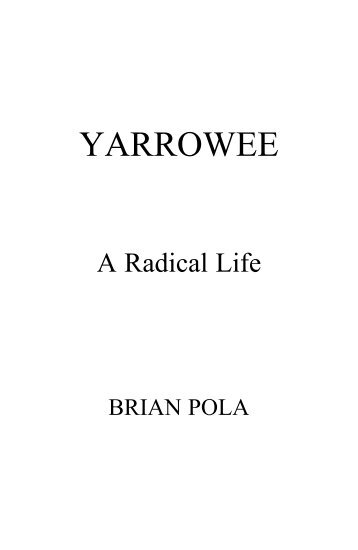 YARROWEE - Brian Pola Personal Web Page