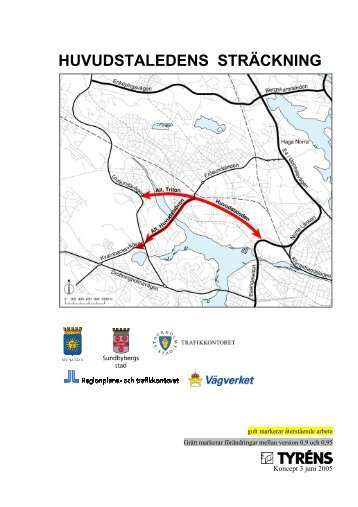 Huvudstaledens sträckning, utredning 2005 (PDF, 9 MB) - Solna stad