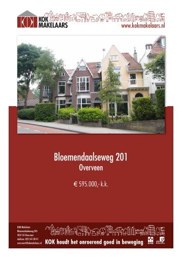 Bloemendaalseweg 201 - KOK Makelaars