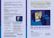 Når tavla går på strøm! - Nettverksuniversitetet