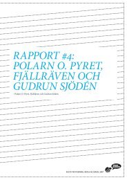 POlARn O. PyReT, FjällRäven Och GudRun Sjödén - Rena Kläder