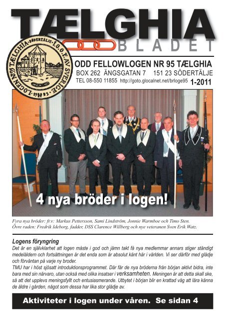 Tælghiabladet nr 1 2011 - Odd Fellow