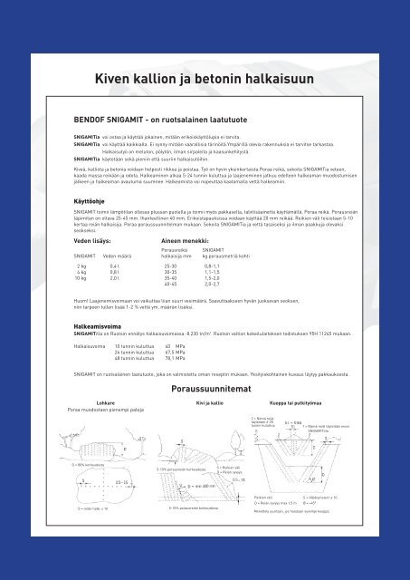 SNIGAMIT® - Hitachi Power Tools Finland Oy