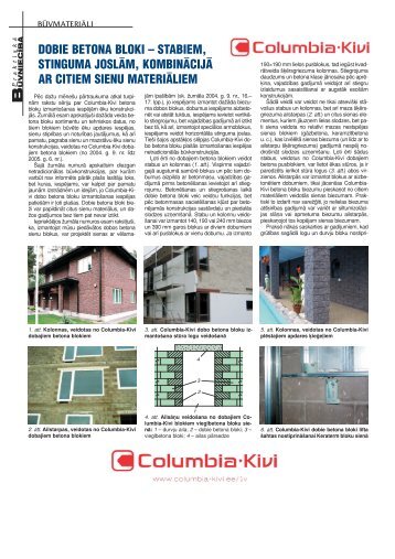 DOBIE BETONA BLOKI – STABIEM, STINGUMA ... - Columbia-Kivi As